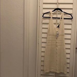 Forever 21 Crochet white dress M - Never worn